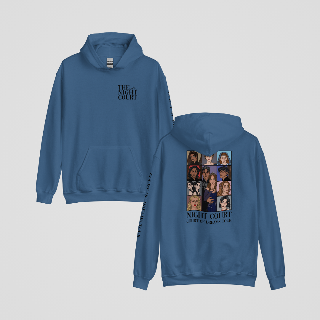 SARAH J MAAS CONCERT ERAS HOODIES