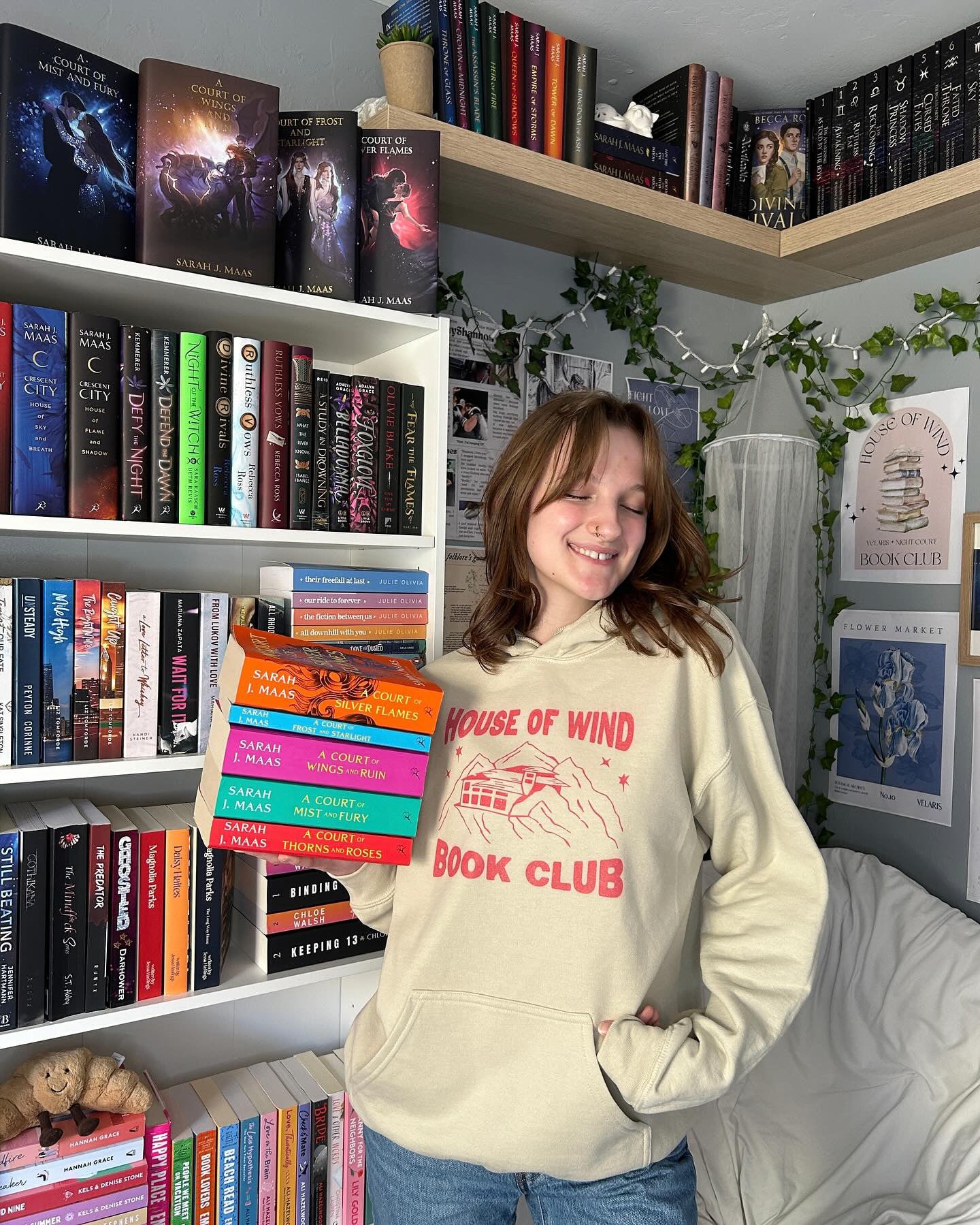 HOUSE OF WIND BOOK CLUB FULL LENGTH HOODIE