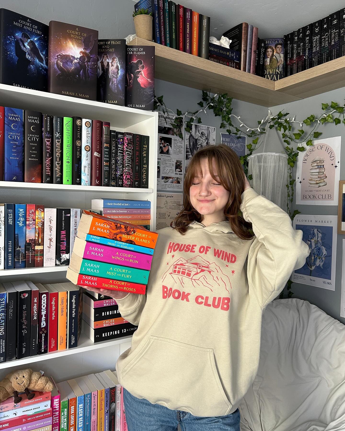 HOUSE OF WIND BOOK CLUB FULL LENGTH HOODIE