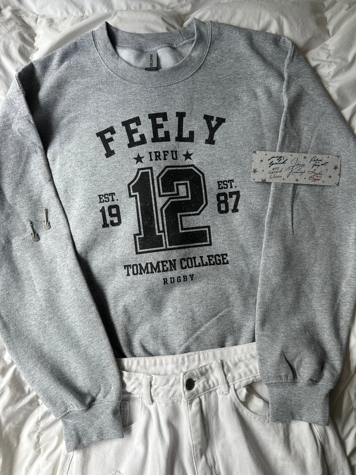 TOMMEN BOYS ATHLETIC CREWNECKS
