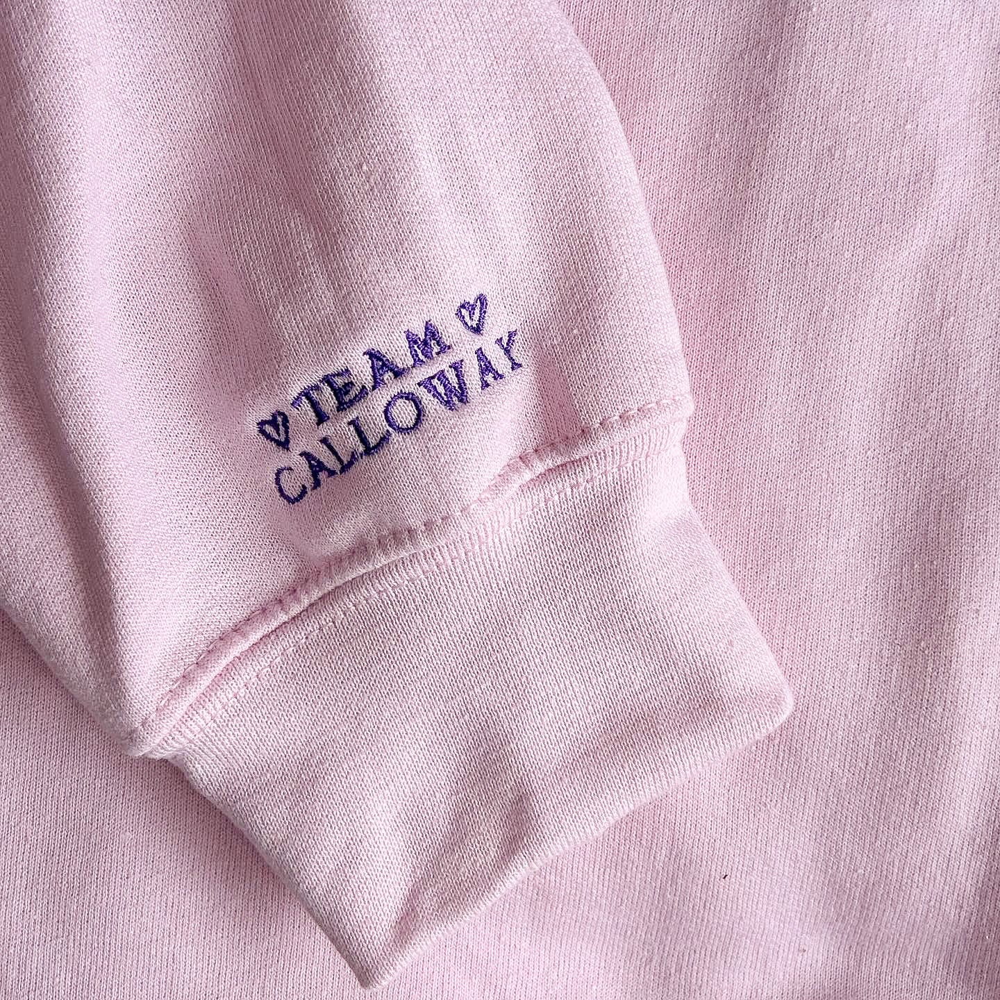 CALLOWAY EMBROIDERED CREWNECK