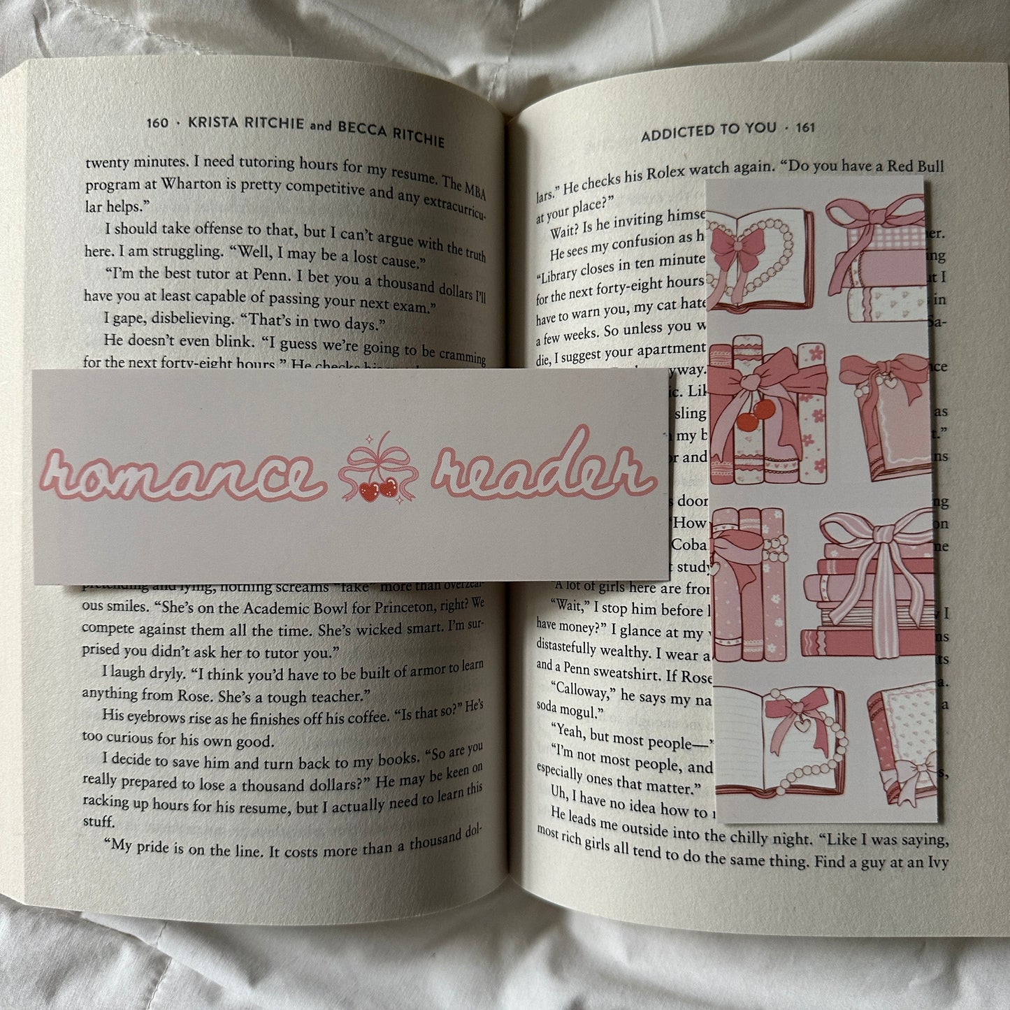 ROMANCE READER BOOKMARK