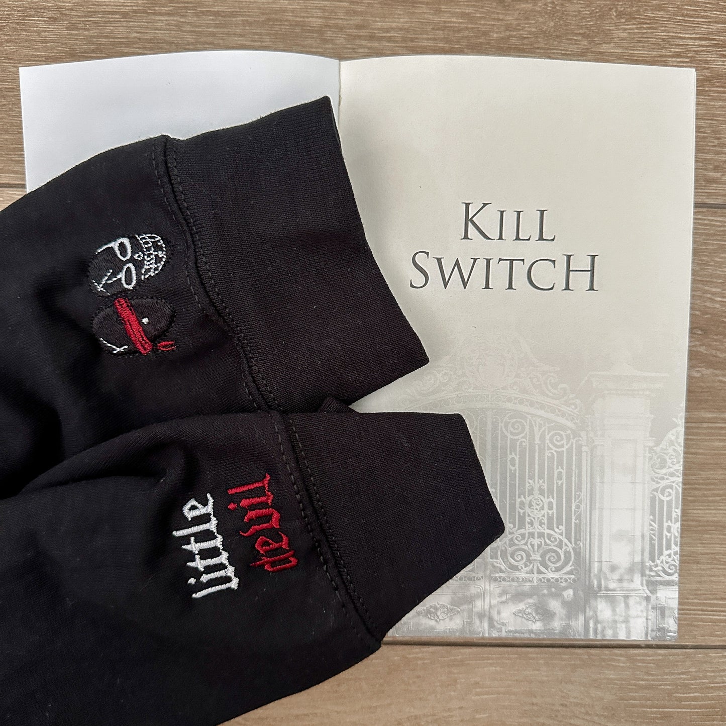 DEVIL'S NIGHT EMBROIDERED HOODIE