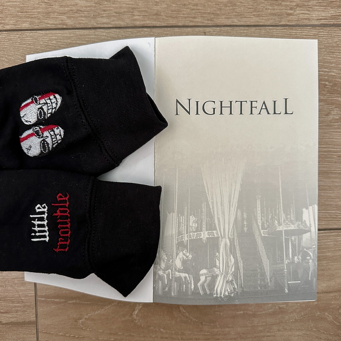 DEVIL'S NIGHT EMBROIDERED HOODIE