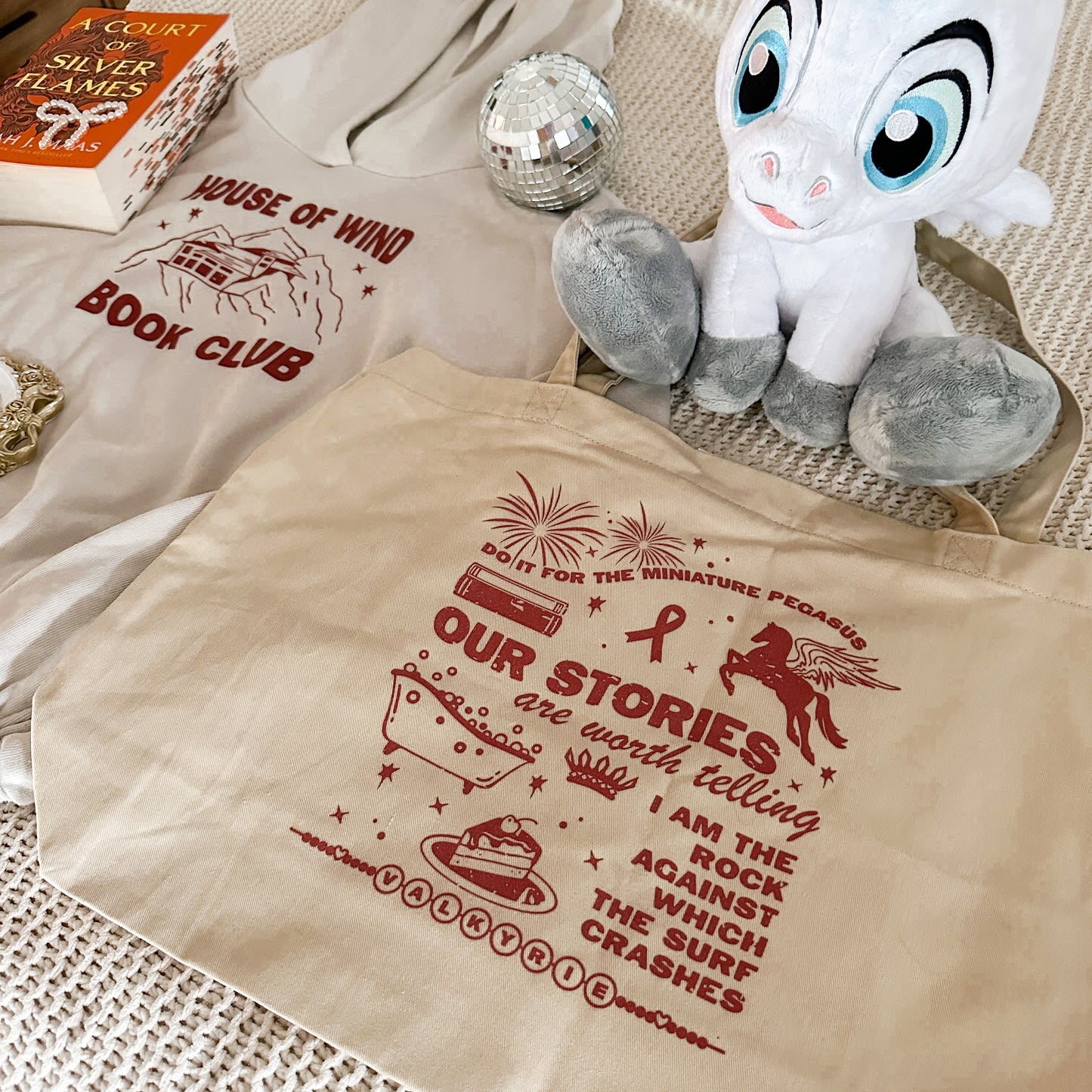 HOUSE OF WIND BOOK CLUB TOTE