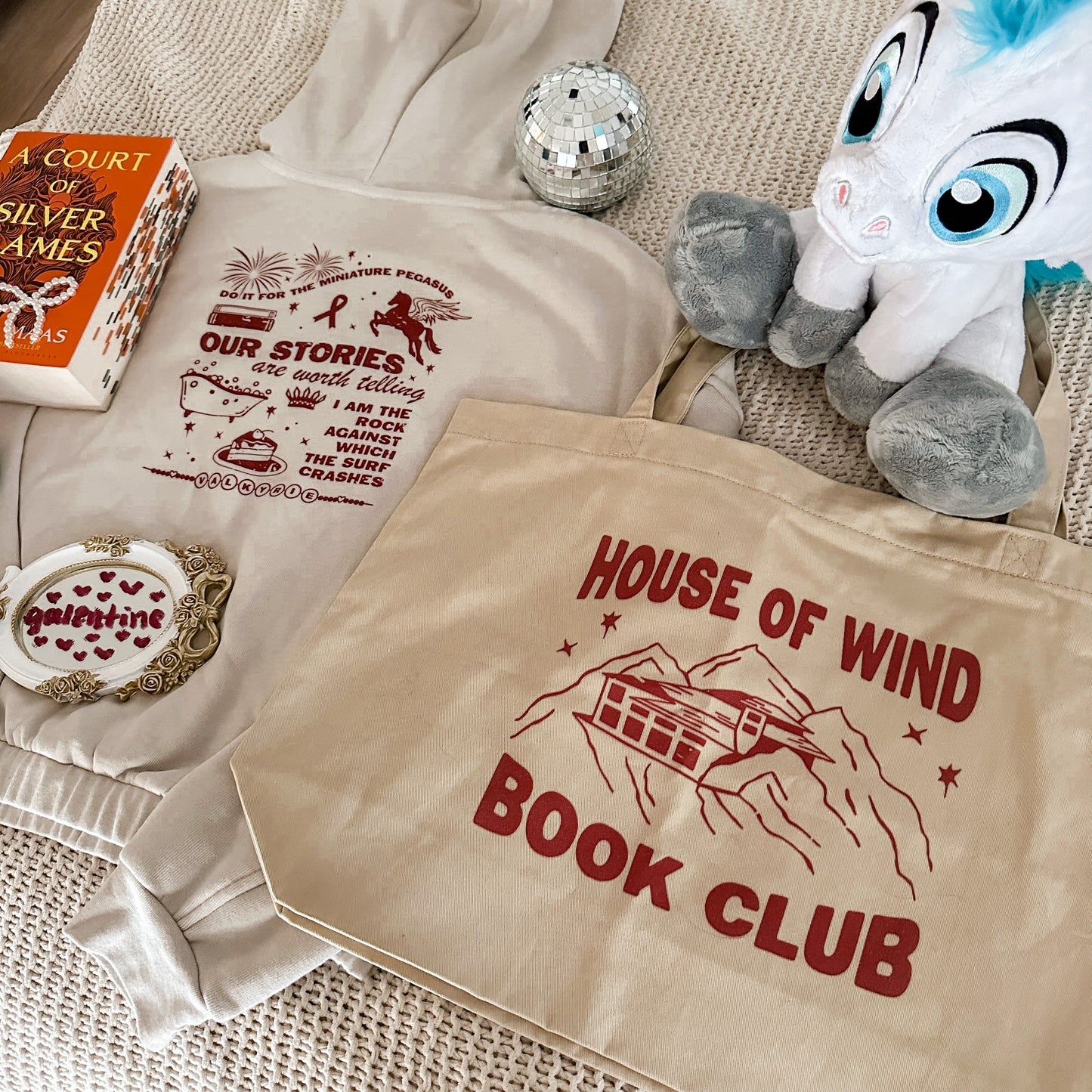 HOUSE OF WIND BOOK CLUB TOTE