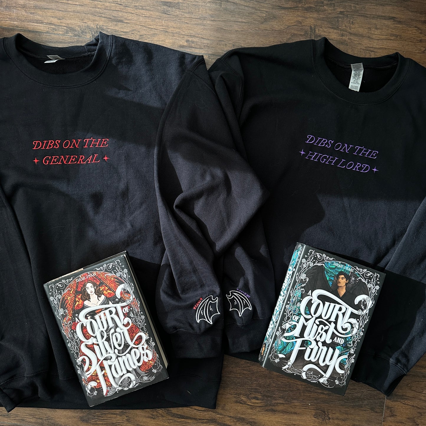 DIBS ON THE HIGH LORD EMBROIDERED CREWNECK