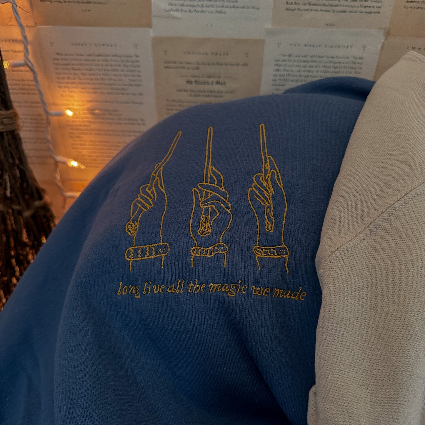 LONG LIVE EMBROIDERED CREWNECK