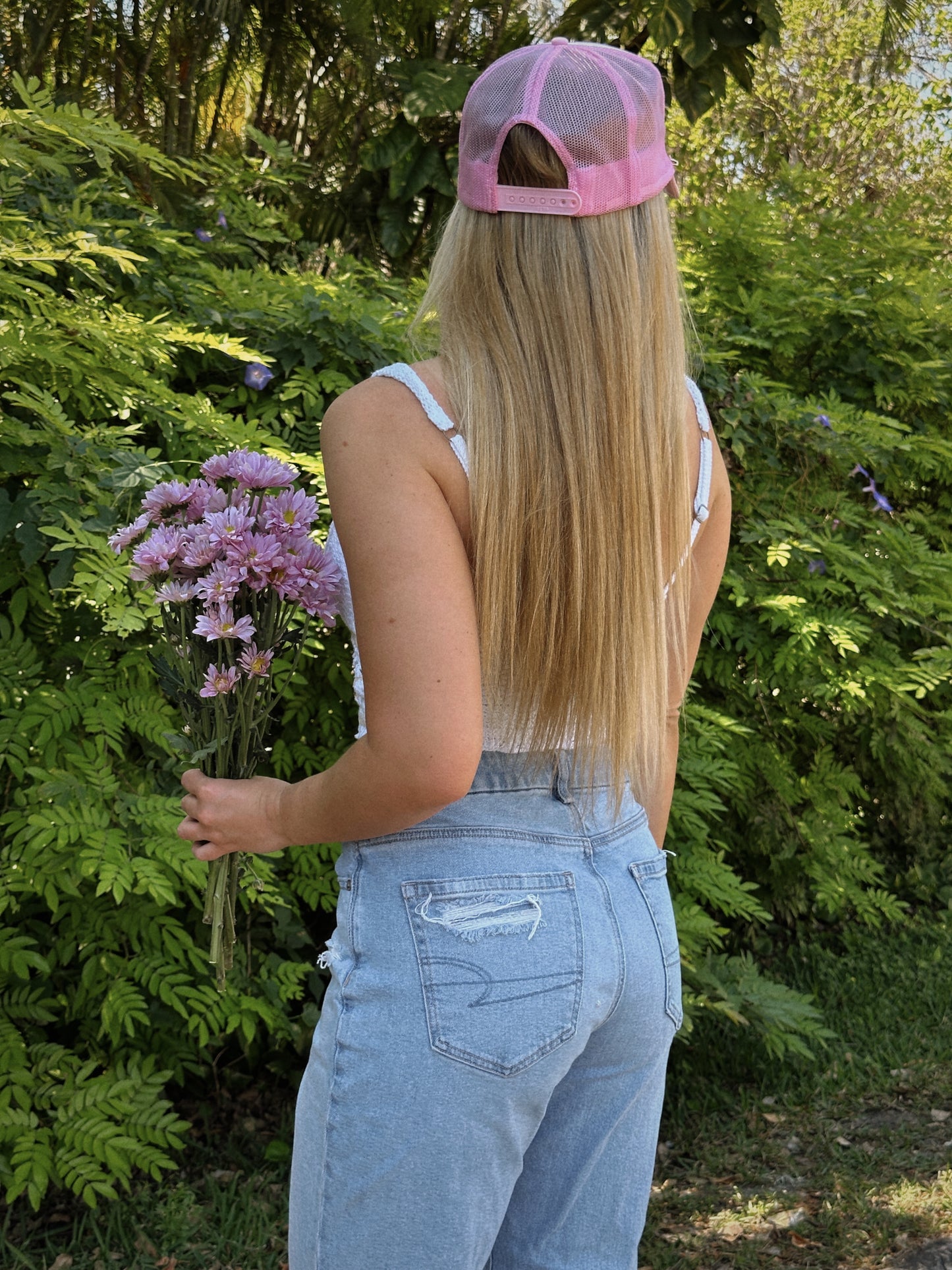 THE FLOWER-LOVING WYVERN TRUCKER HAT