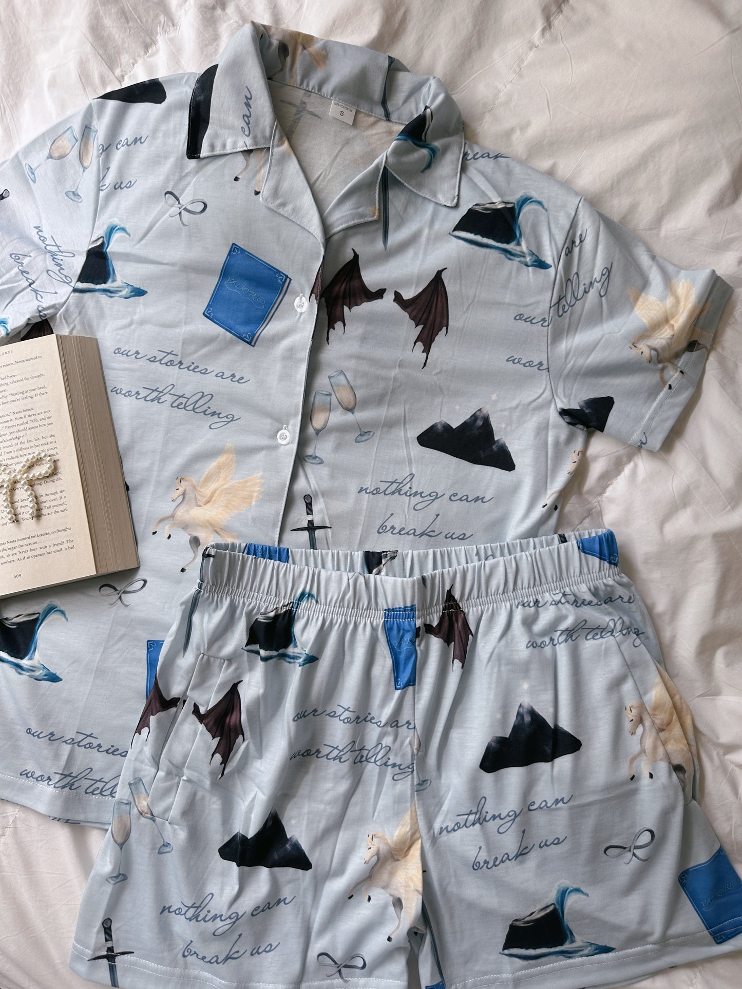 VALKYRIE PAJAMA SHORTS SET