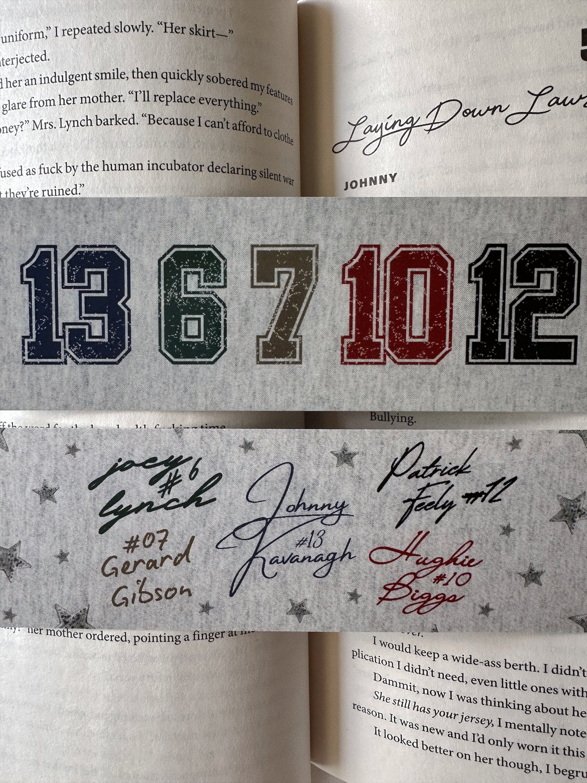 TOMMEN SIGNATURES BOOKMARK