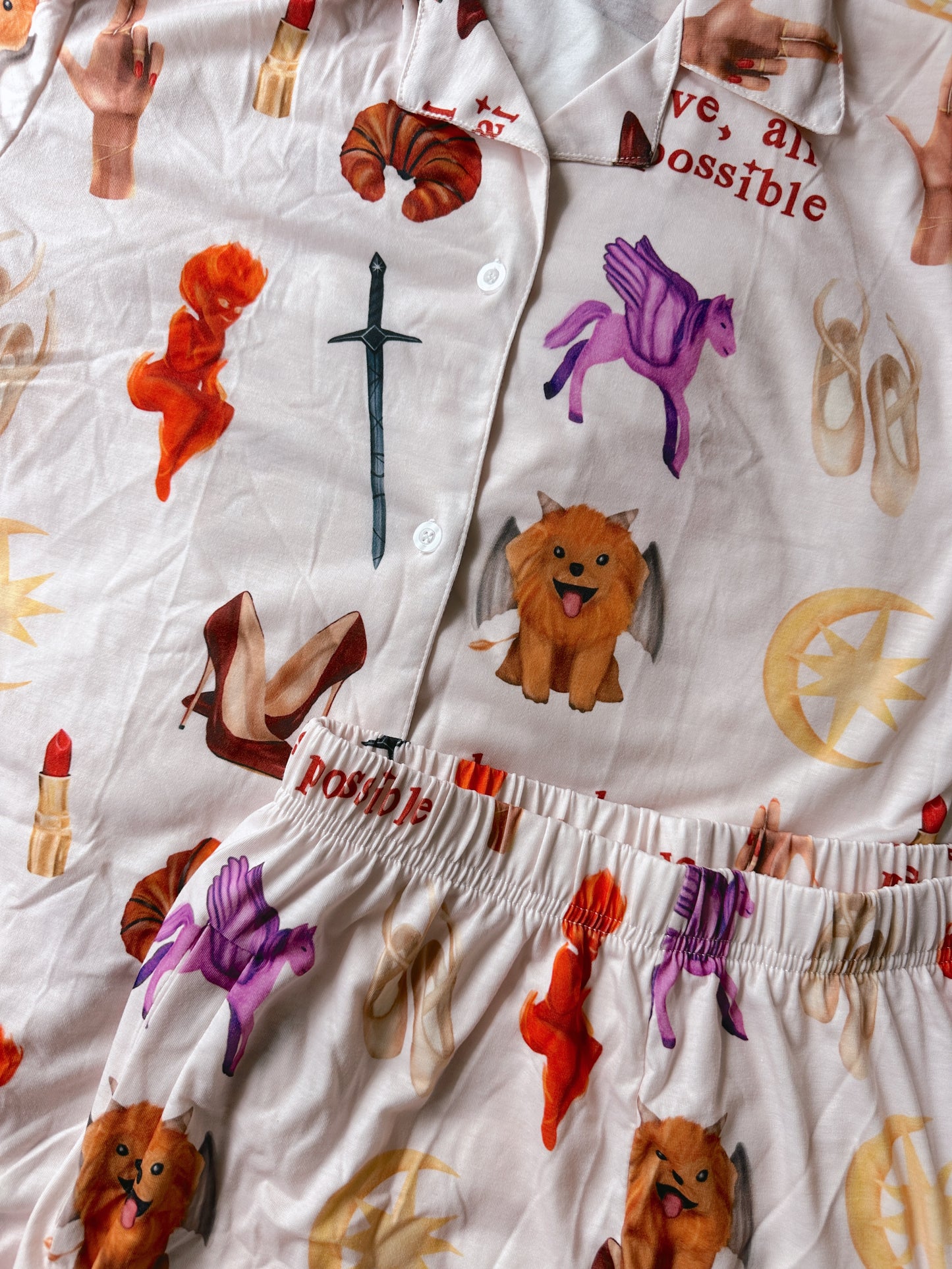 BRYCE'S PAJAMA SHORTS SET