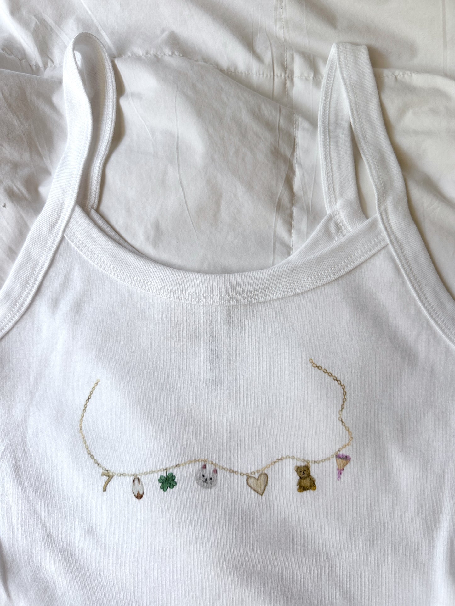 TOMMEN CHARM NECKLACES BABY TANK