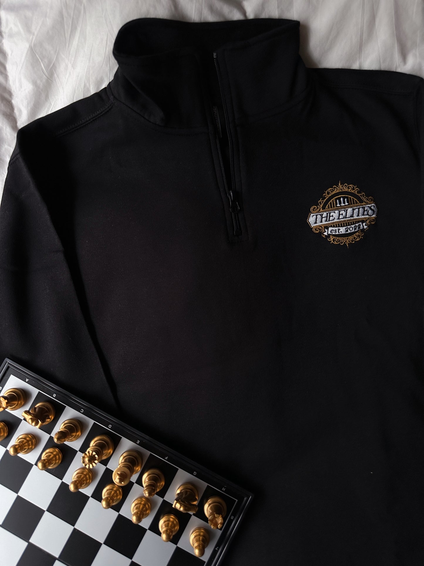 THE ELITES FLEECE QUARTER-ZIP JACKET