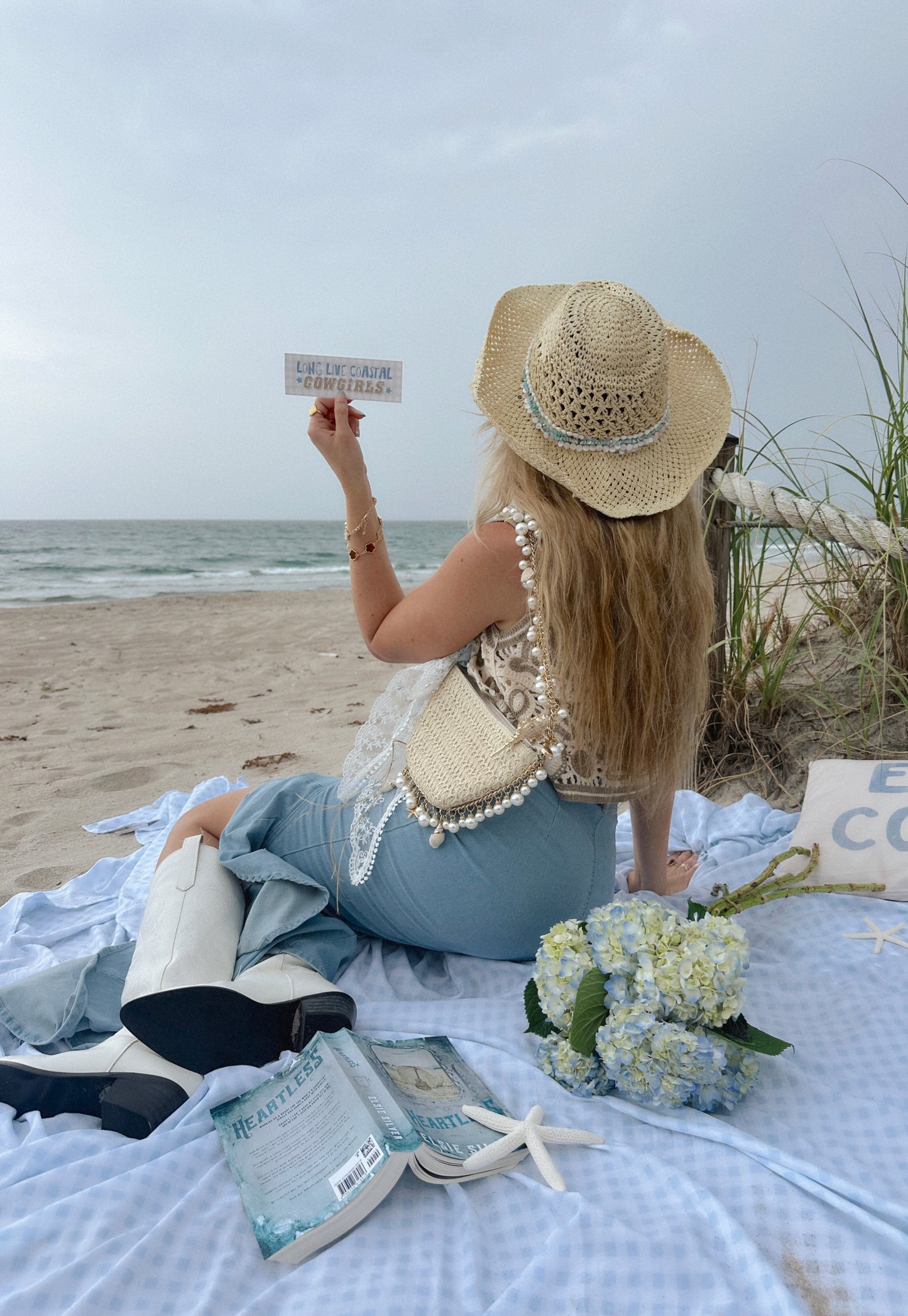 COASTAL COWGIRL BOOKMARK