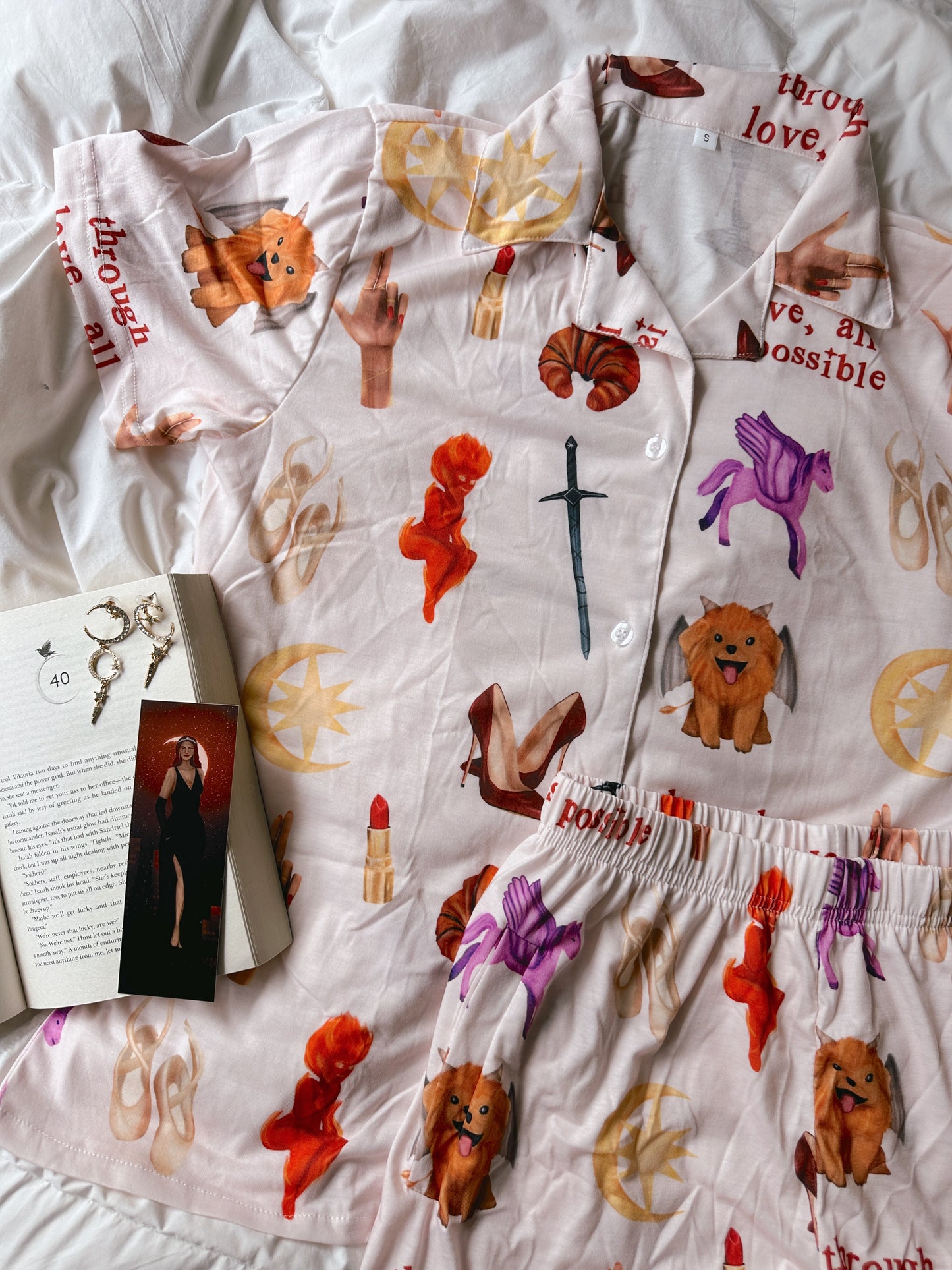 BRYCE'S PAJAMA SHORTS SET