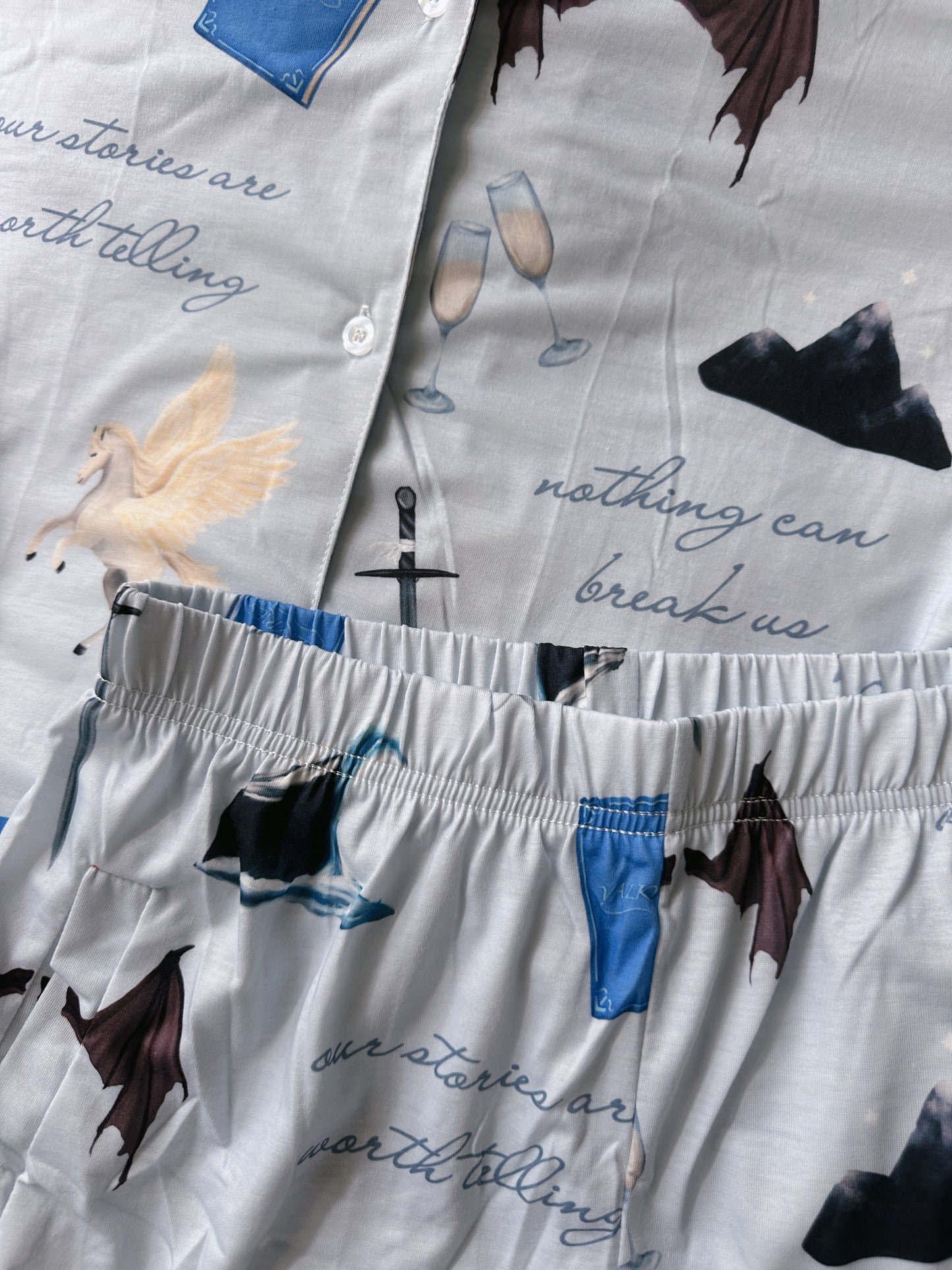 VALKYRIE PAJAMA SHORTS SET