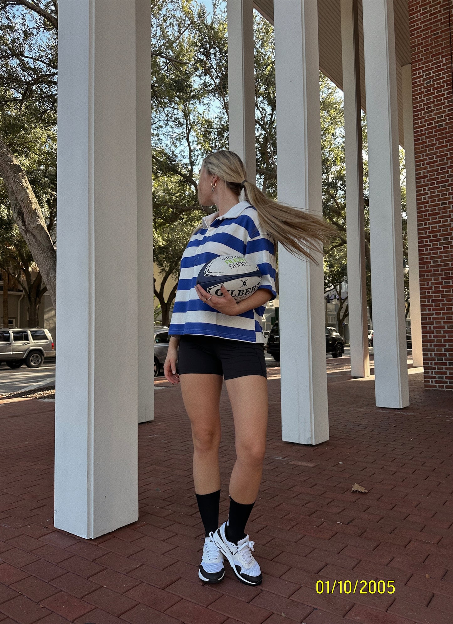 TOMMEN LADDIES OVERSIZED RUGBY SHIRTS
