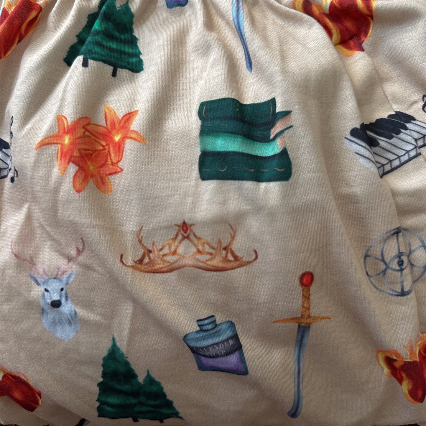 AELIN'S PAJAMA SHORTS SET