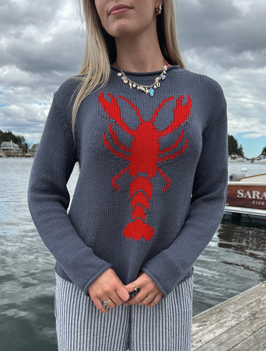 ANNUAL LOBSTER FESTIVAL KNIT SWEATER