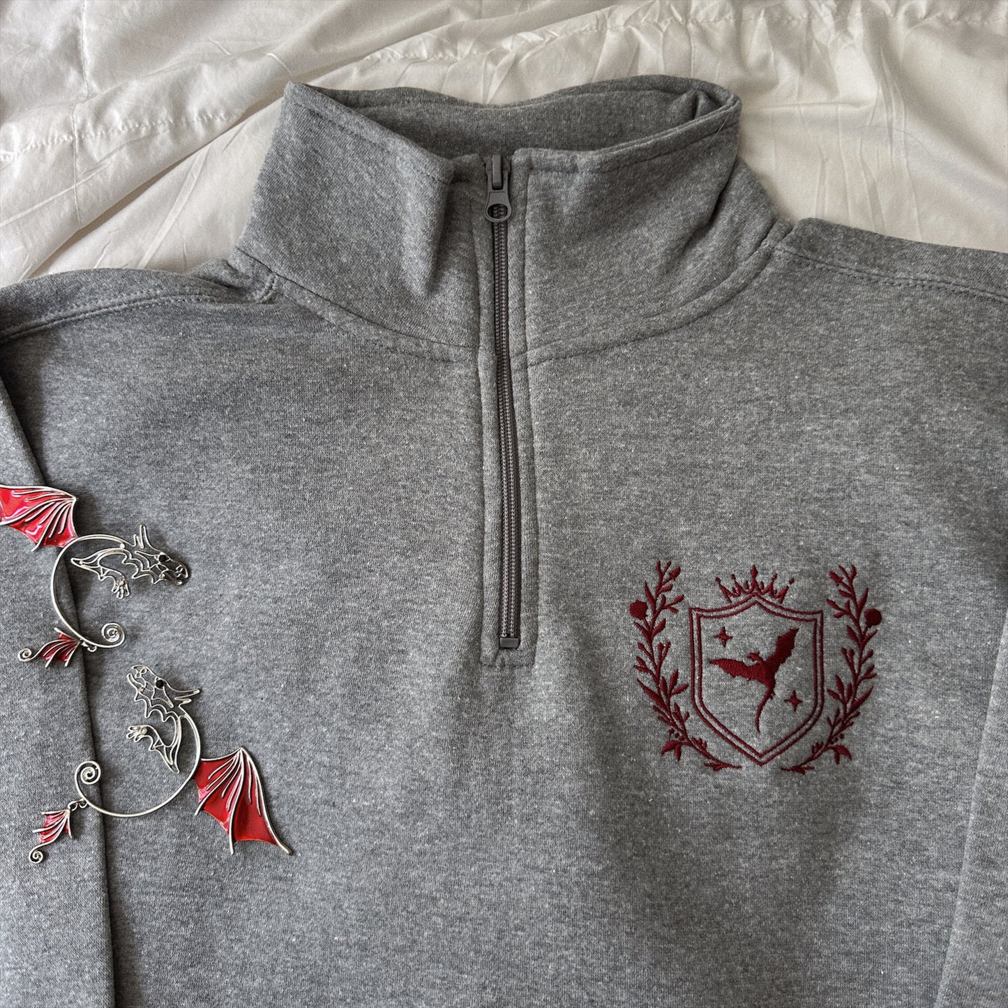 WING LEADER FLEECE QUARTER-ZIP JACKET