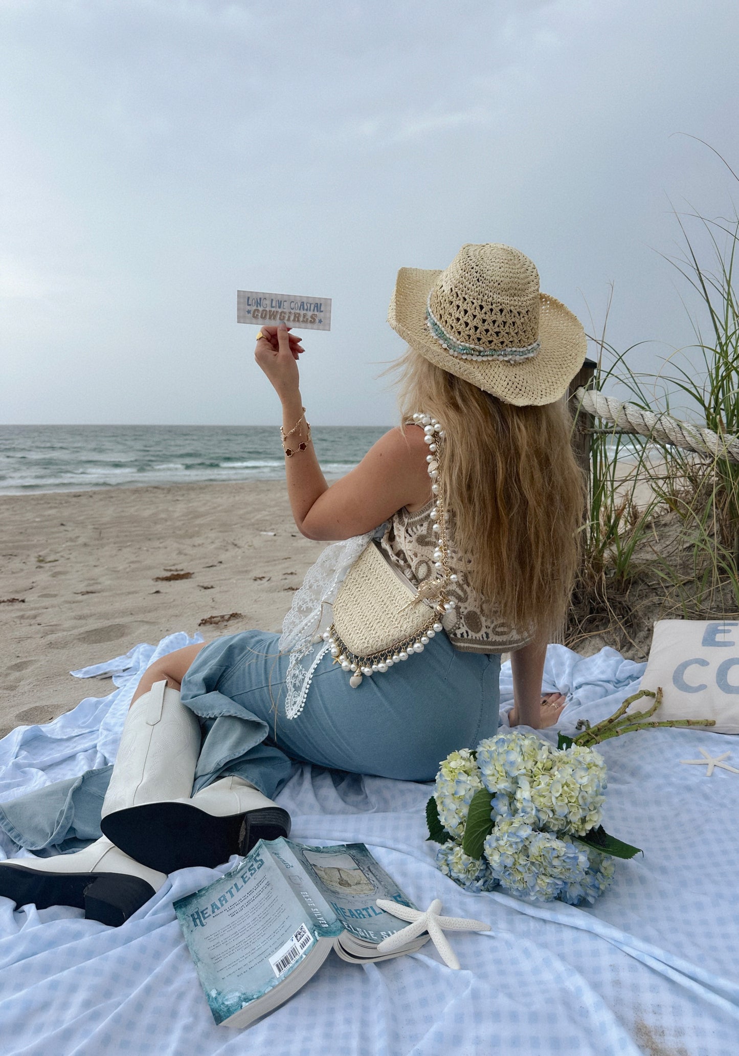 COASTAL COWGIRL BOOKMARK