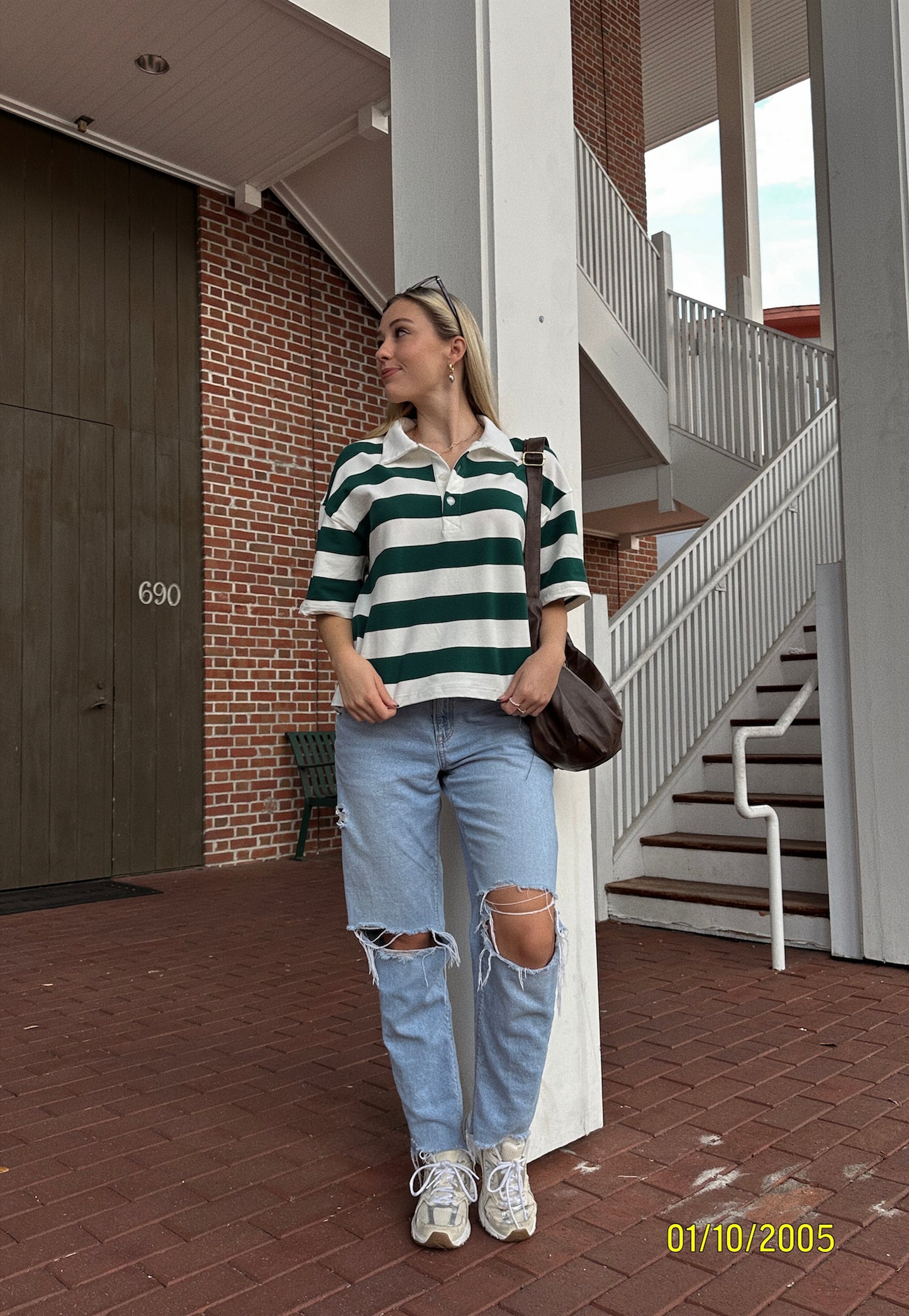 TOMMEN LADDIES OVERSIZED RUGBY SHIRTS