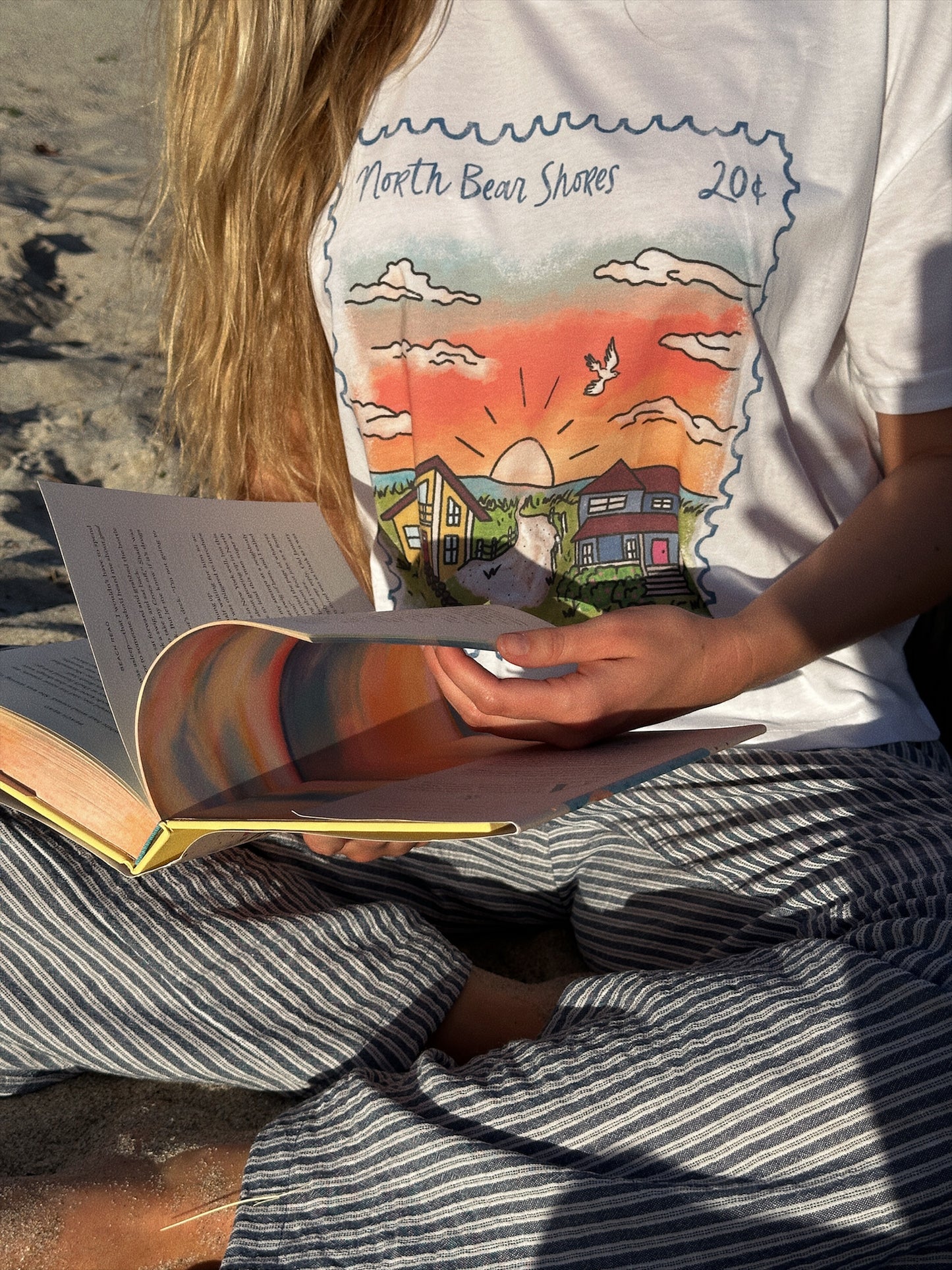 BEAR SHORES CROP TEE