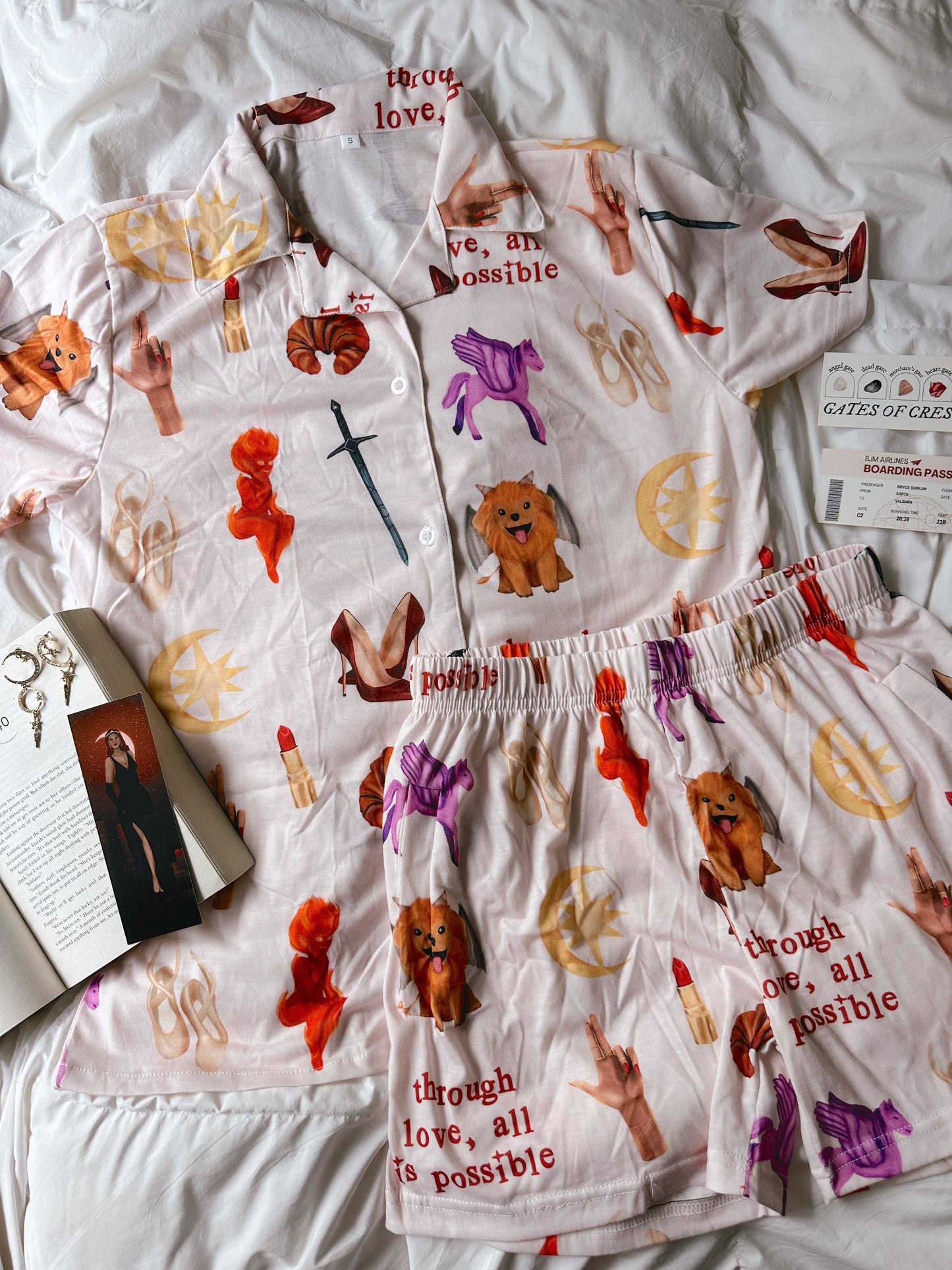 BRYCE'S PAJAMA SHORTS SET