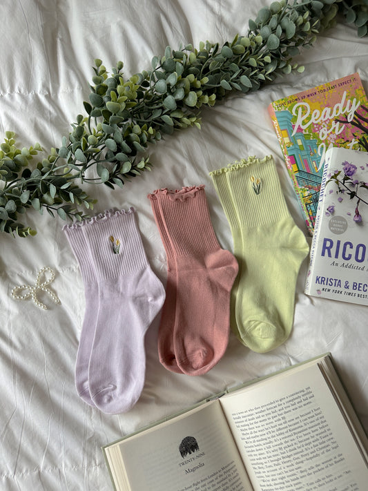 FULL BLOOM CREW SOCKS