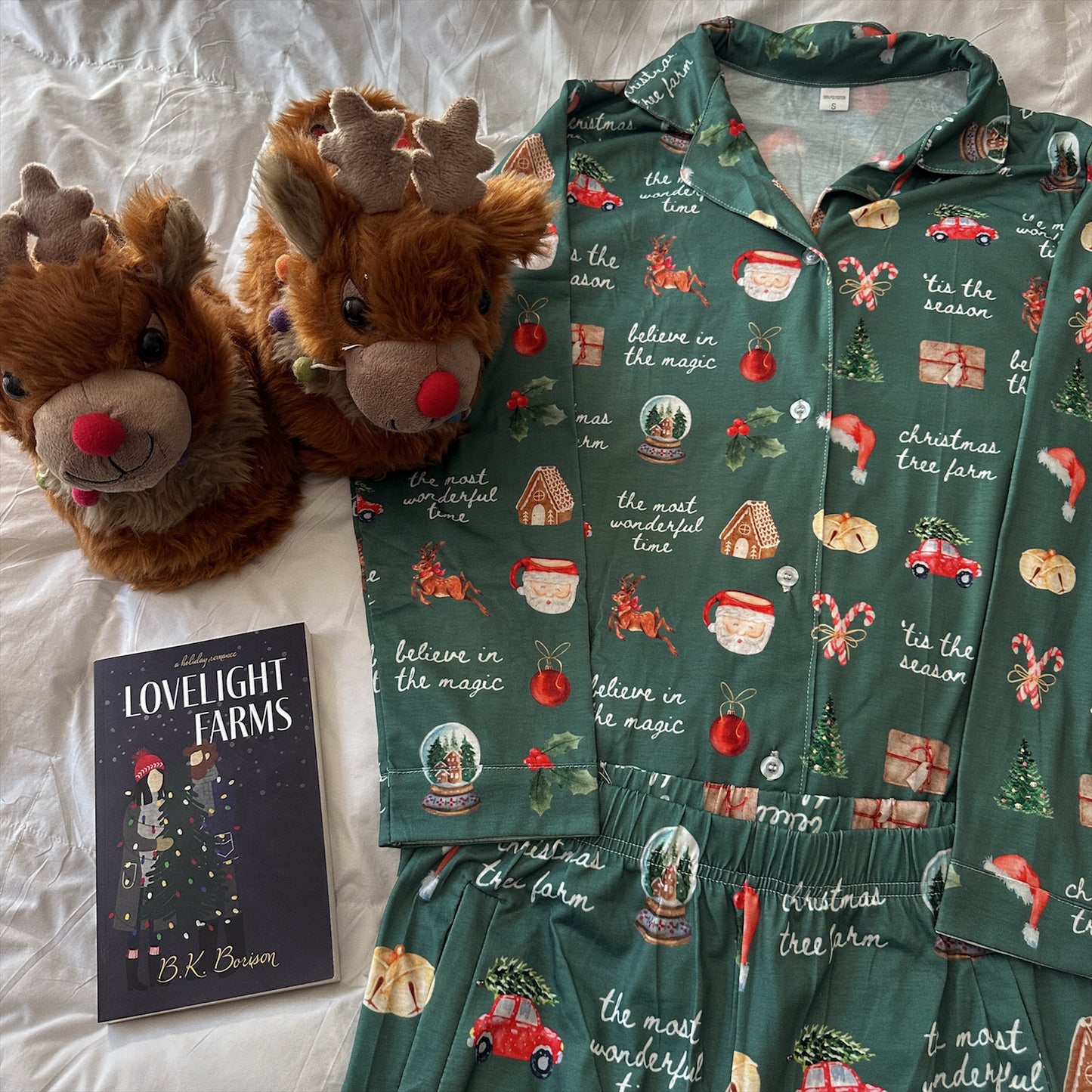 CHRISTMAS LOVER PAJAMA PANTS SET