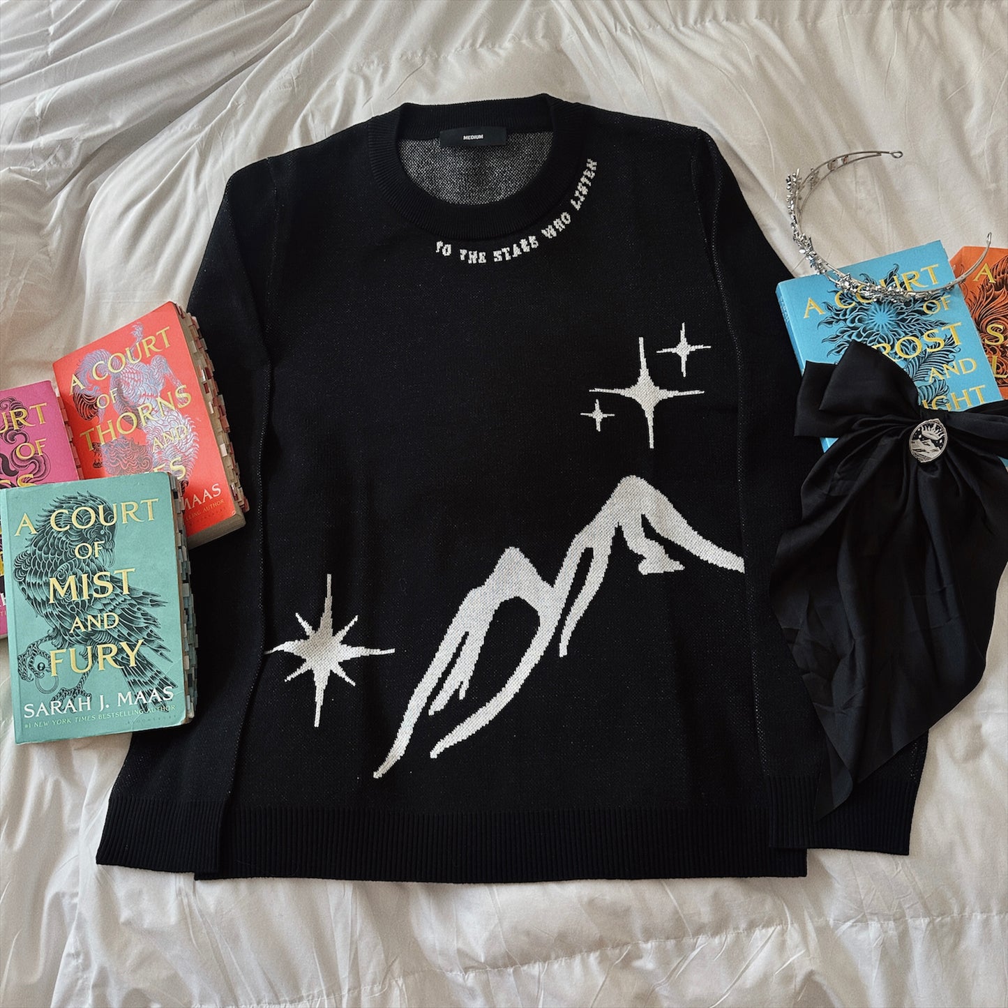 TO THE STARS WHO LISTEN KNIT SWEATER