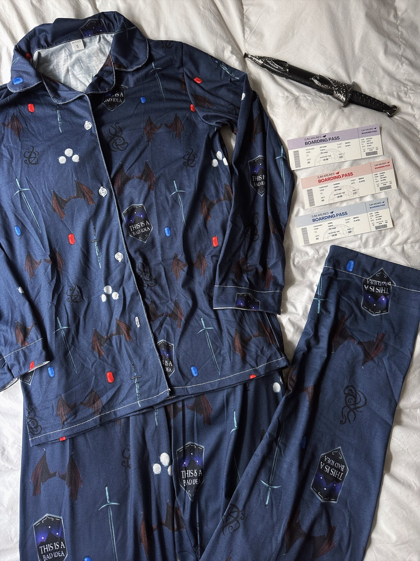 BAT BOYS PAJAMA PANTS SET