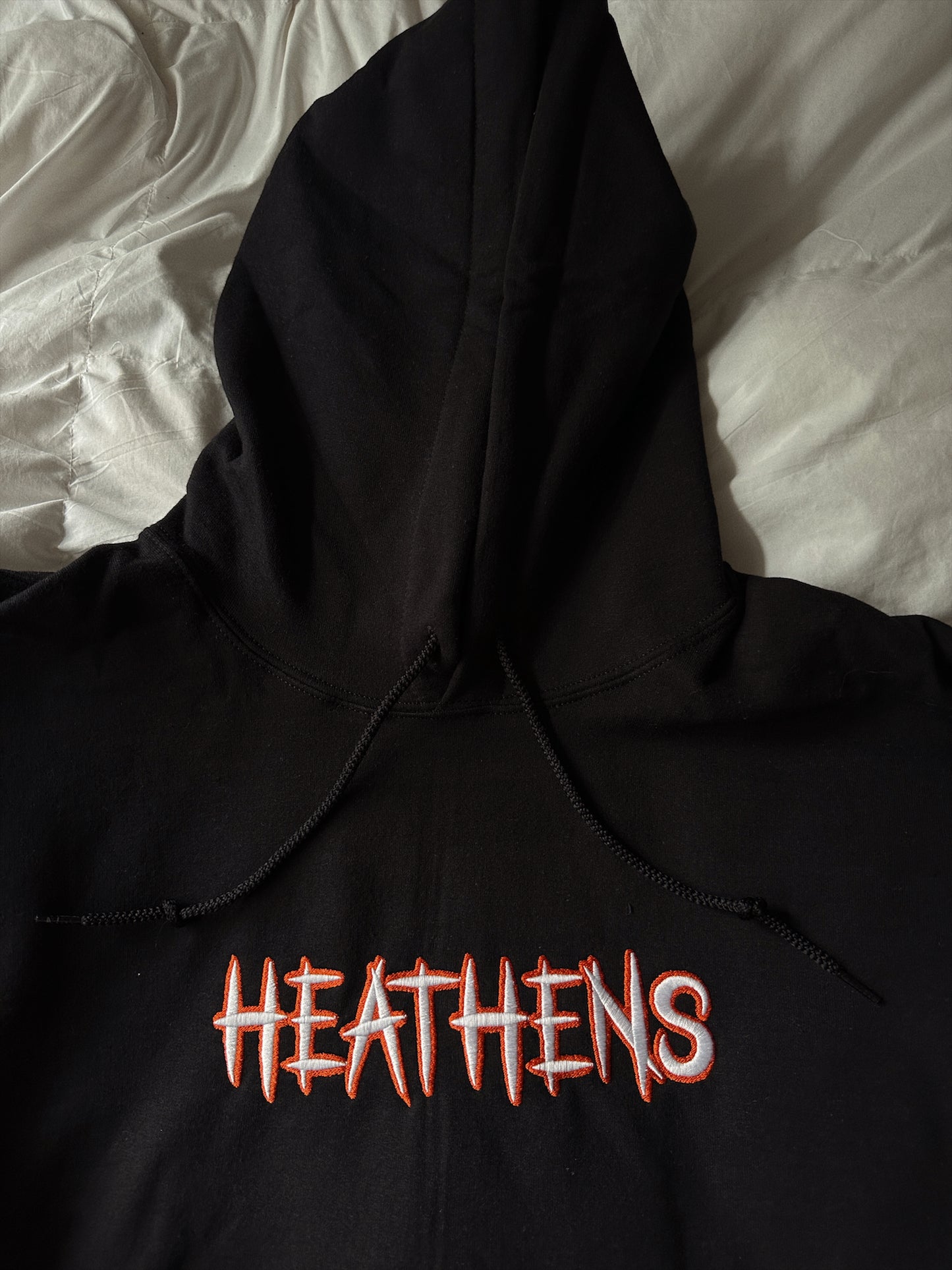HEATHENS EMBROIDERED HOODIE