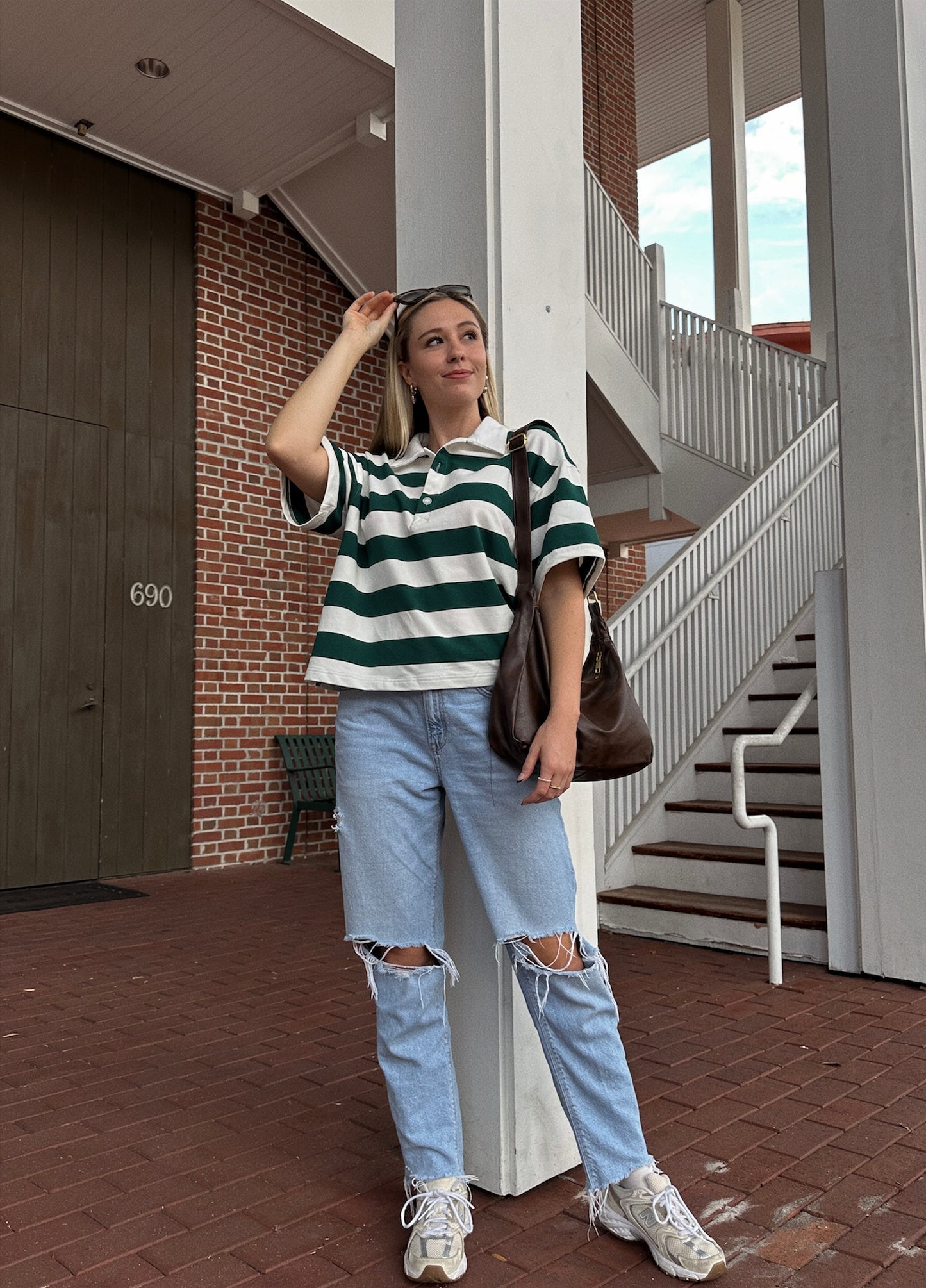 TOMMEN LADDIES OVERSIZED RUGBY SHIRTS