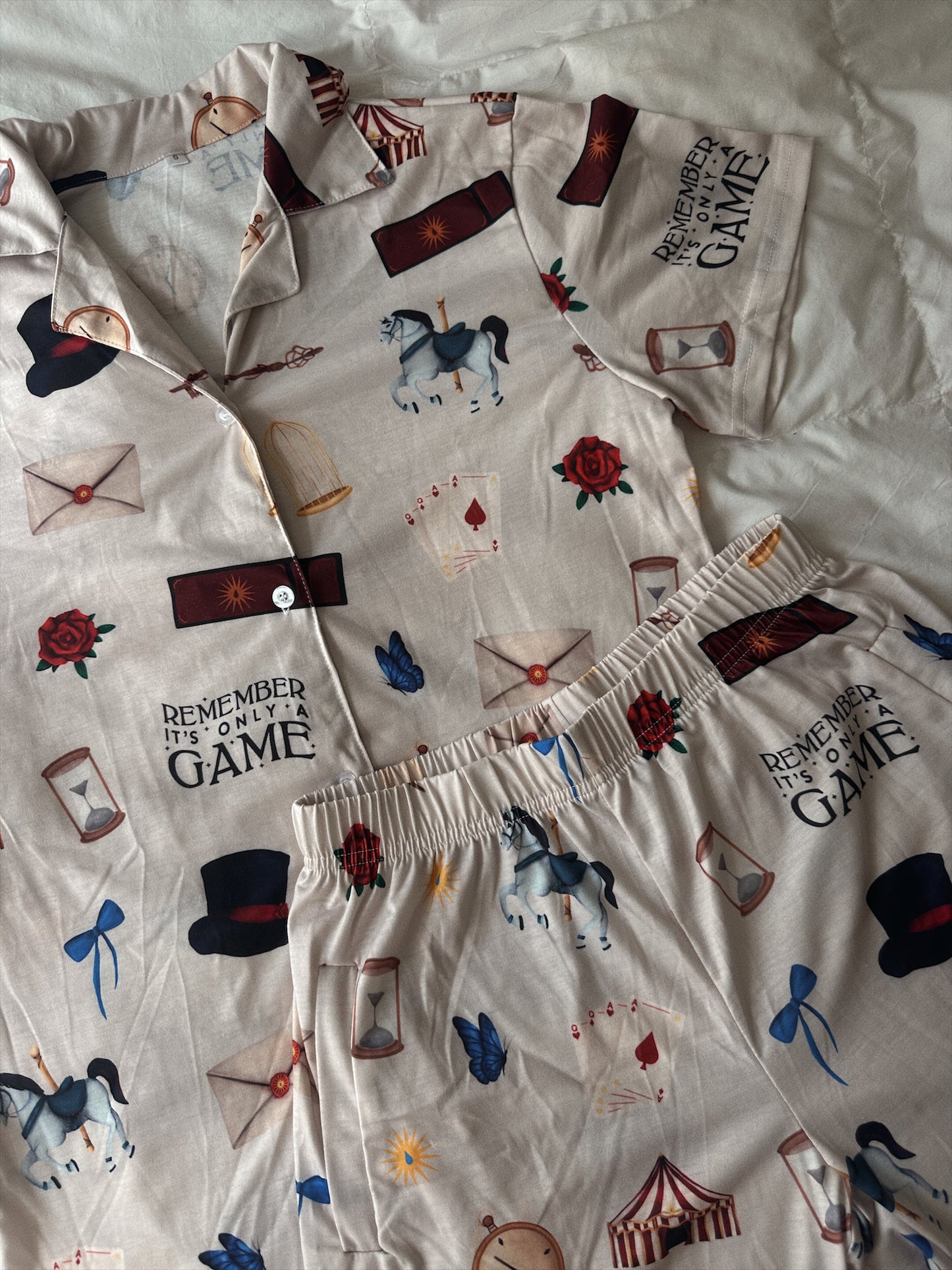 CARAVAL PAJAMA SHORTS SET