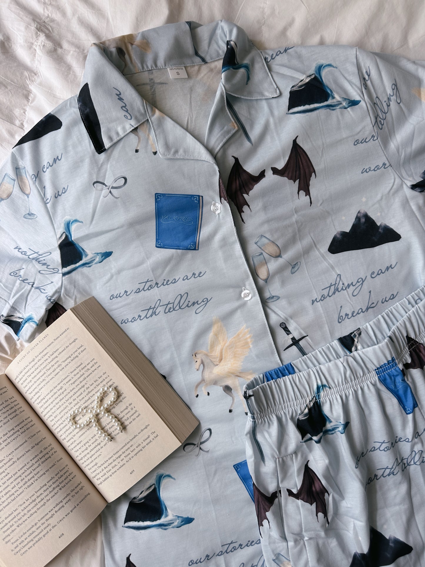 VALKYRIE PAJAMA SHORTS SET