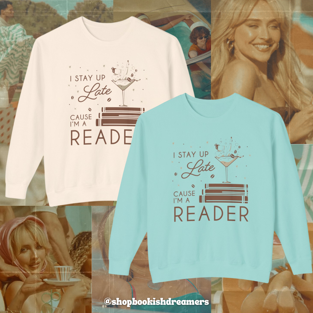 ESPRESSO READER CREWNECK