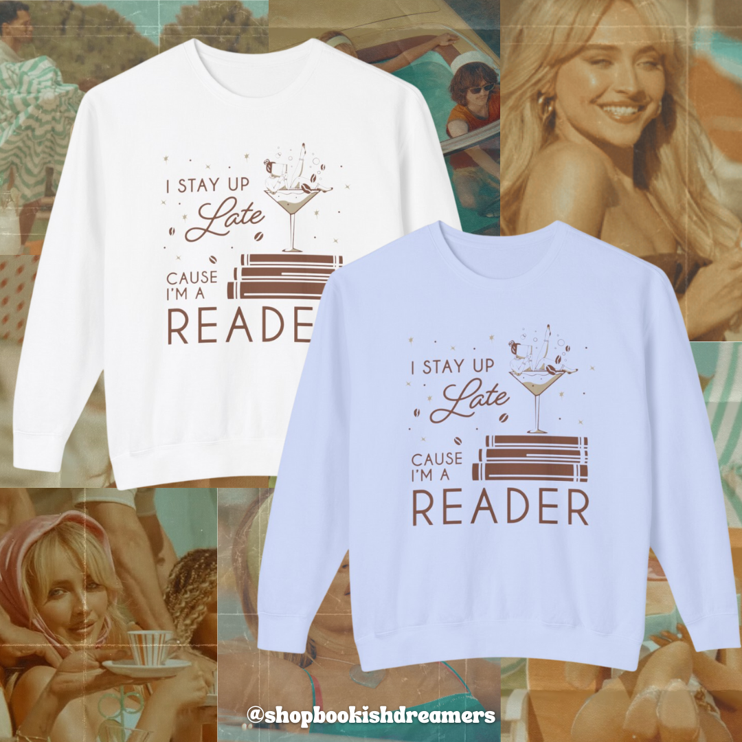 ESPRESSO READER CREWNECK