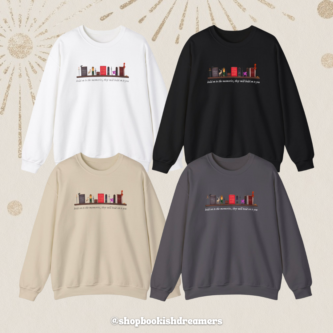 HOLD ON TO THE MEMORIES CREWNECK