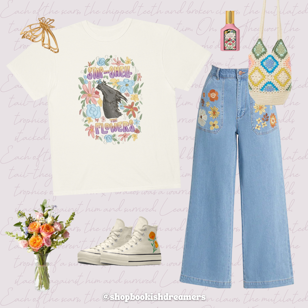 SMELL THE FLOWERS TEE