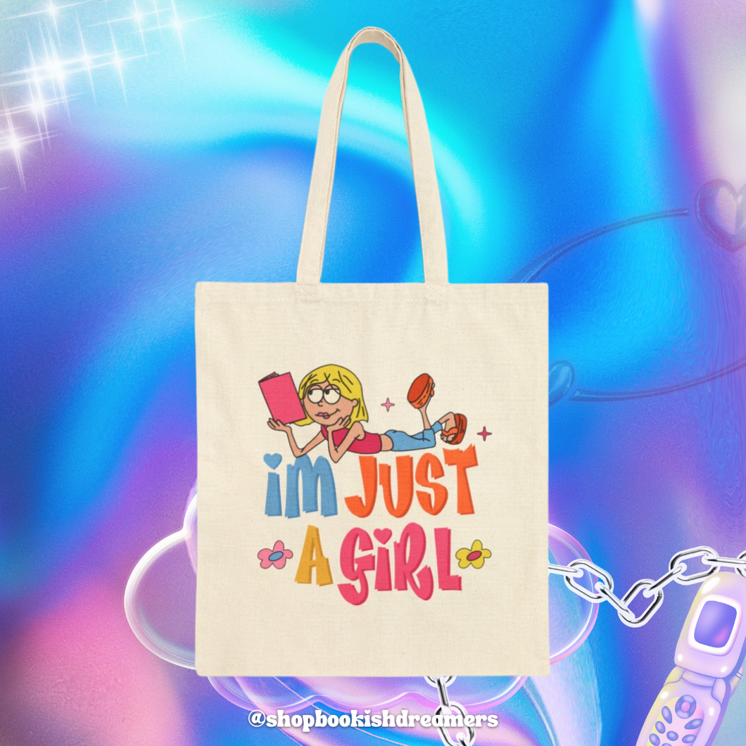 I'M JUST A GIRL TOTE
