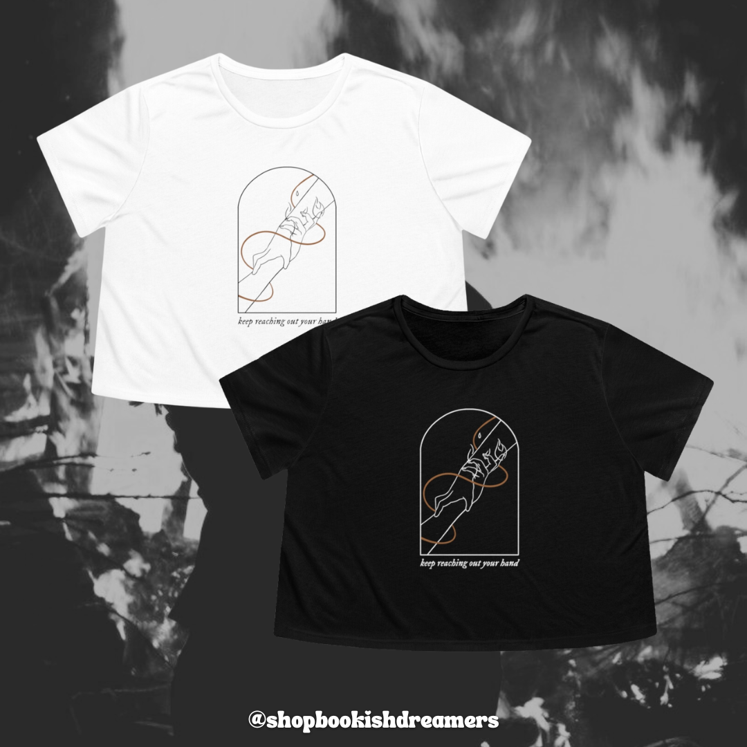 INVISIBLE STRING X SJM CROP TEE