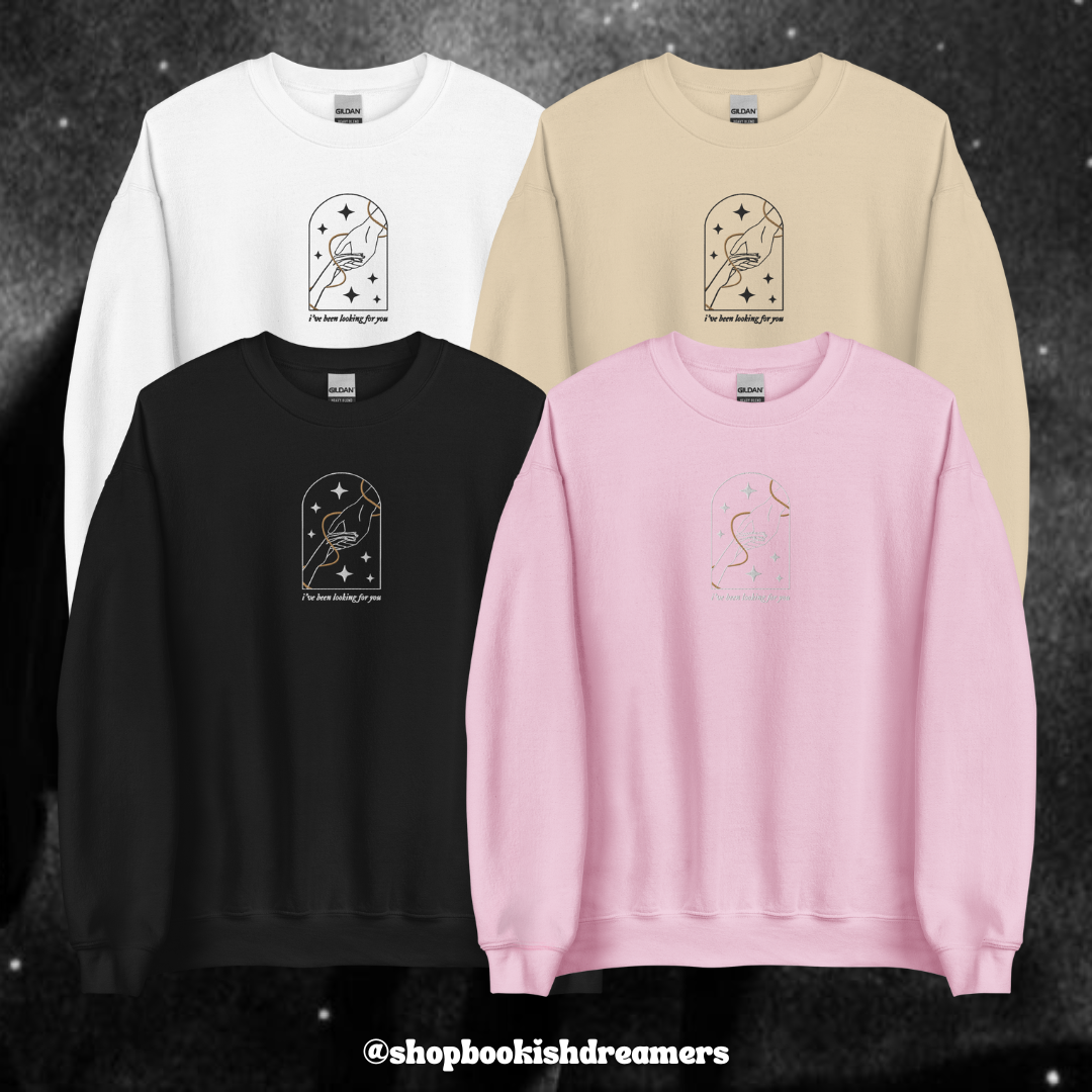 INVISIBLE STRING X FEYSAND EMBROIDERED CREWNECK