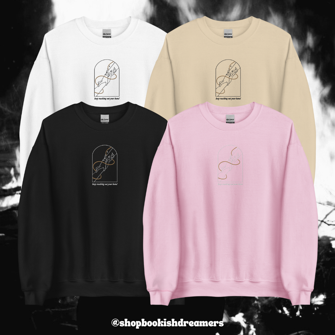 INVISIBLE STRING X NESSIAN EMBROIDERED CREWNECK