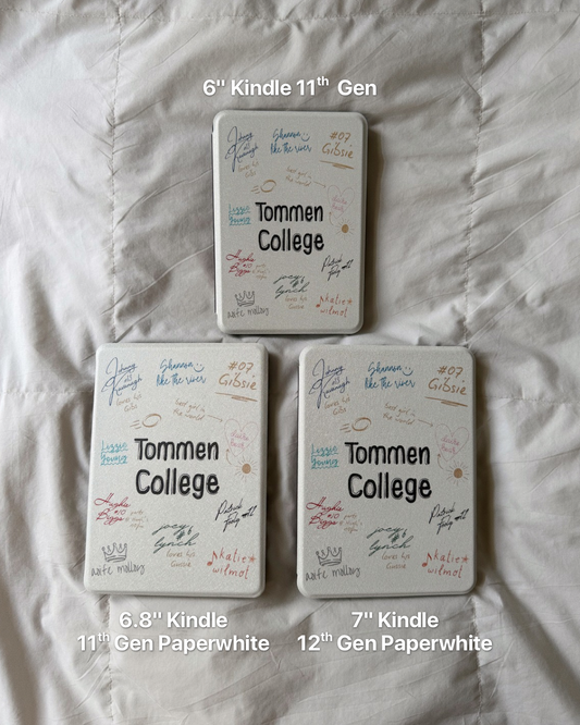 TOMMEN COLLEGE YEARBOOK KINDLE CASE