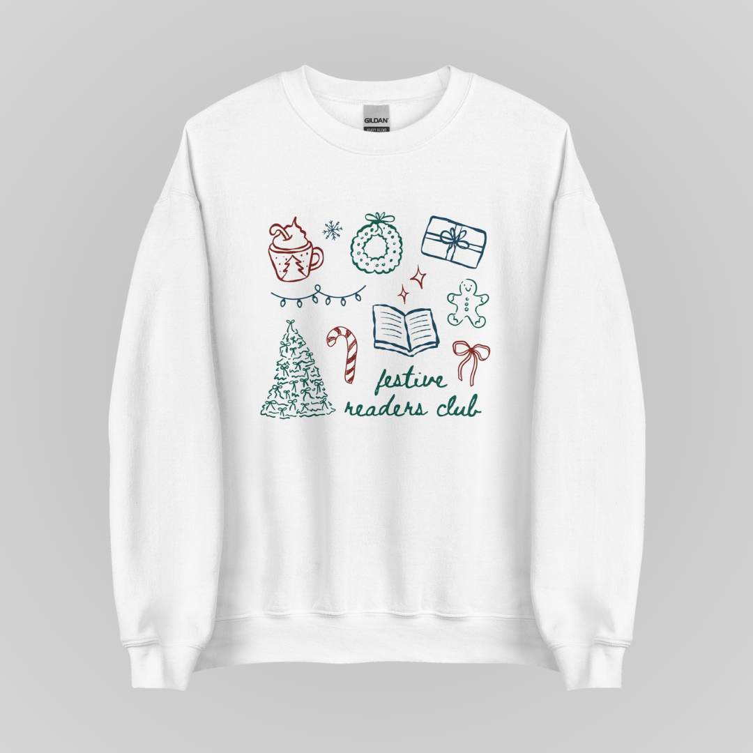 FESTIVE READERS CLUB CREWNECK