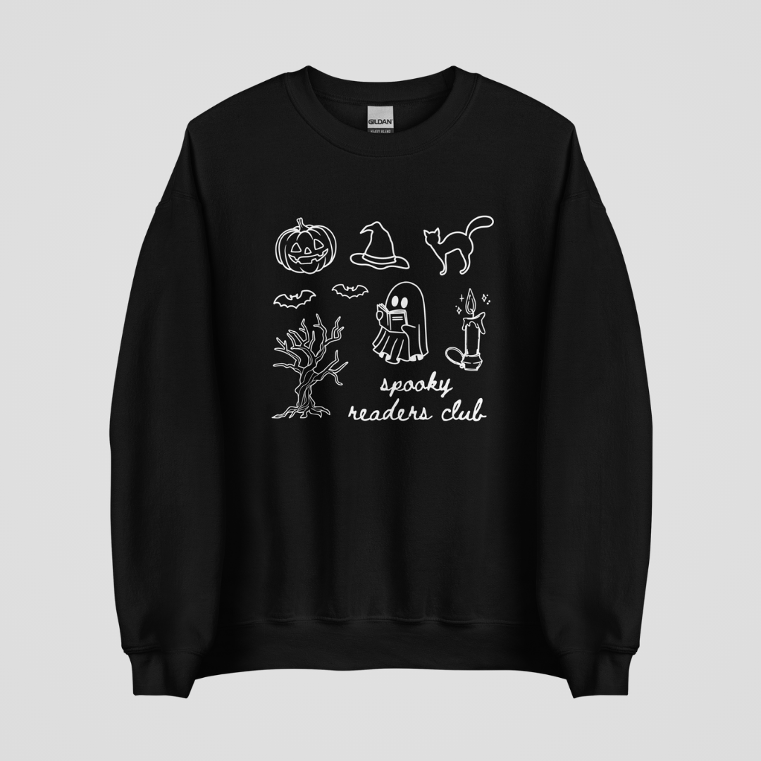 SPOOKY READERS CLUB CREWNECK