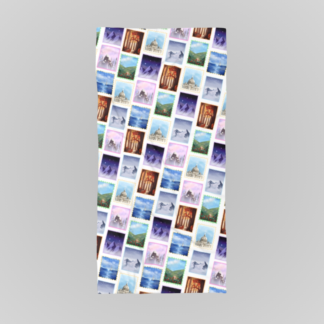 ACOTAR COURT STAMPS TOWEL