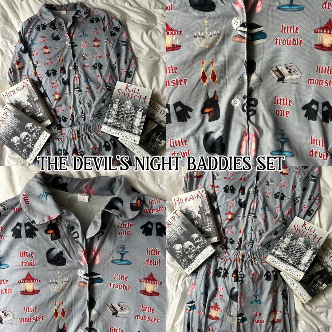 DEVIL'S NIGHT PAJAMA PANTS SETS
